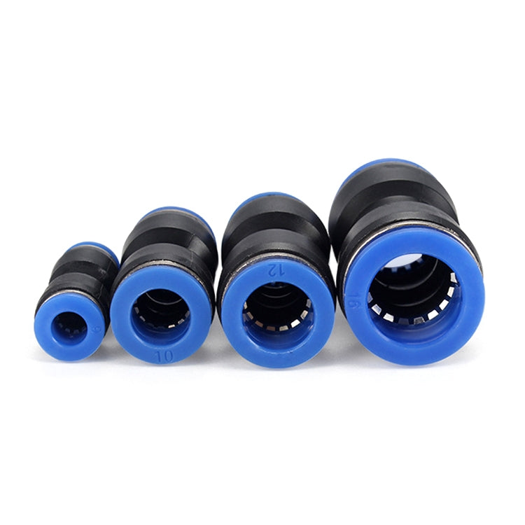 PU-8 LAIZE 10pcs PU Plastic Straight Pneumatic Quick Fitting Connector
