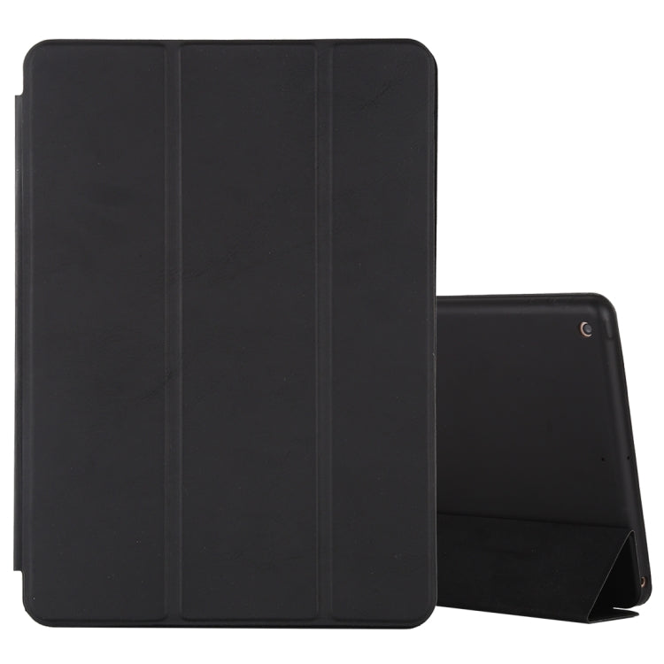 For iPad 10.2 Horizontal Flip Smart Leather Case with Three-folding Holder