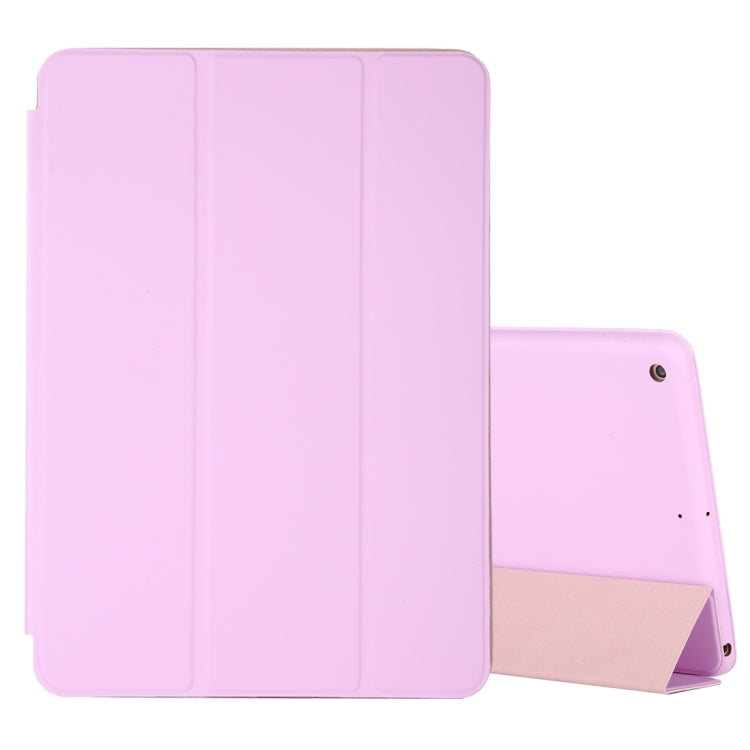 For iPad 10.2 Horizontal Flip Smart Leather Case with Three-folding Holder