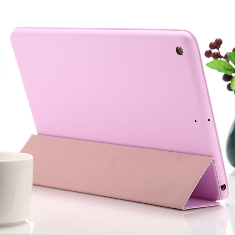 For iPad 10.2 Horizontal Flip Smart Leather Case with Three-folding Holder