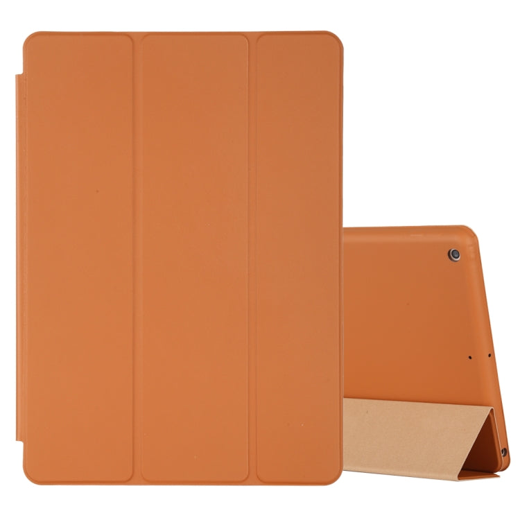 For iPad 10.2 Horizontal Flip Smart Leather Case with Three-folding Holder