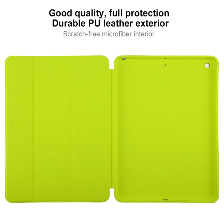 For iPad 10.2 Horizontal Flip Smart Leather Case with Three-folding Holder