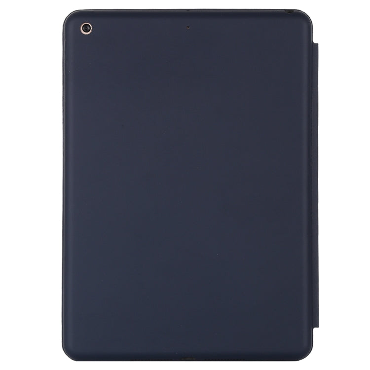 For iPad 10.2 Horizontal Flip Smart Leather Case with Three-folding Holder