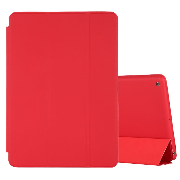 For iPad 10.2 Horizontal Flip Smart Leather Case with Three-folding Holder
