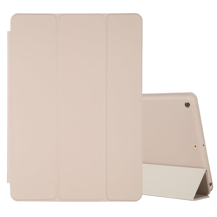 For iPad 10.2 Horizontal Flip Smart Leather Case with Three-folding Holder
