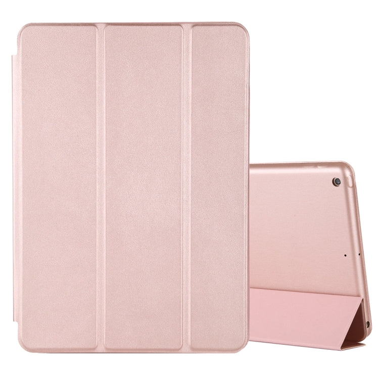 For iPad 10.2 Horizontal Flip Smart Leather Case with Three-folding Holder