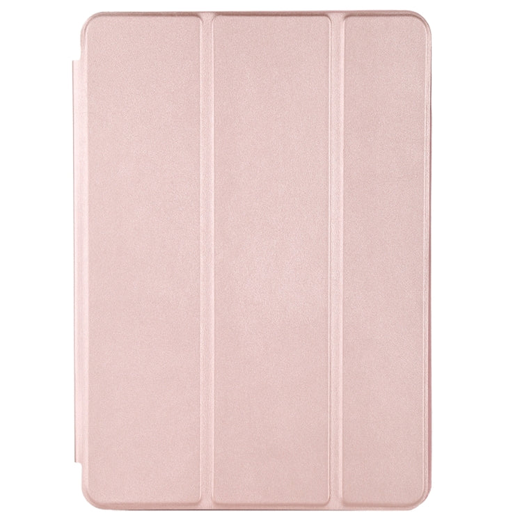 For iPad 10.2 Horizontal Flip Smart Leather Case with Three-folding Holder