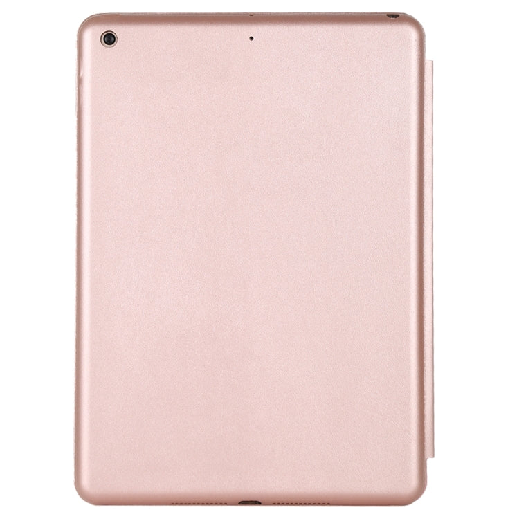 For iPad 10.2 Horizontal Flip Smart Leather Case with Three-folding Holder