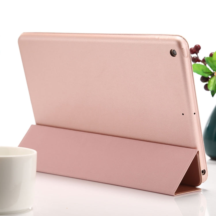 For iPad 10.2 Horizontal Flip Smart Leather Case with Three-folding Holder
