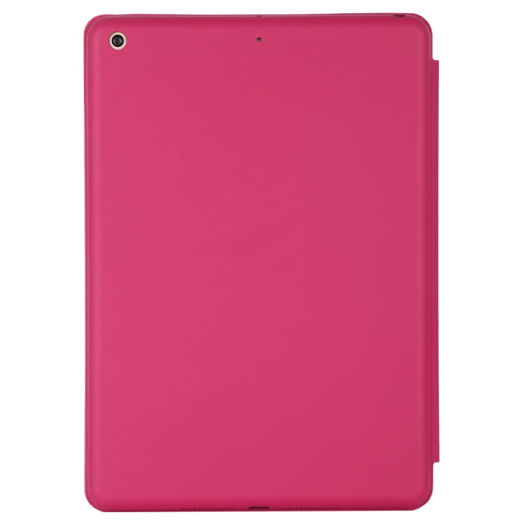 For iPad 10.2 Horizontal Flip Smart Leather Case with Three-folding Holder