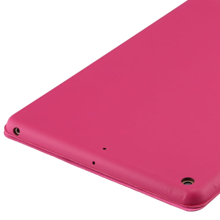 For iPad 10.2 Horizontal Flip Smart Leather Case with Three-folding Holder