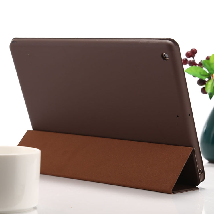 For iPad 10.2 Horizontal Flip Smart Leather Case with Three-folding Holder