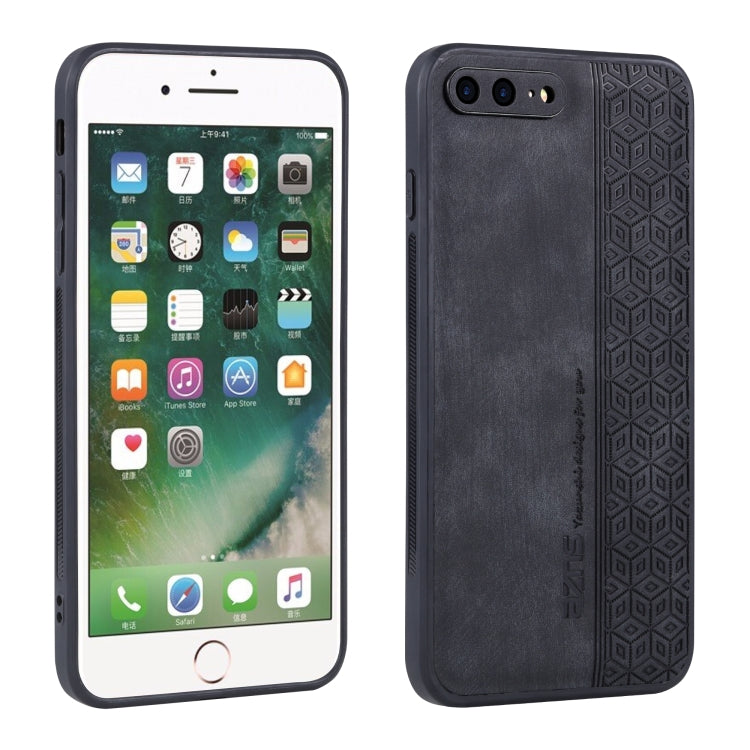 For iPhone 7 Plus / 8 Plus AZNS 3D Embossed Skin Feel Phone Case