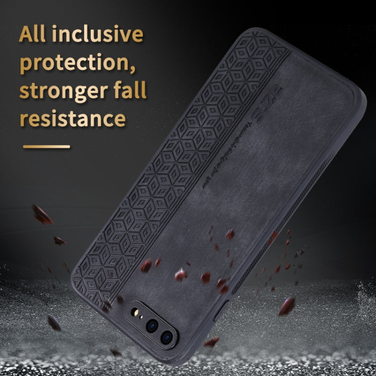 For iPhone 7 Plus / 8 Plus AZNS 3D Embossed Skin Feel Phone Case