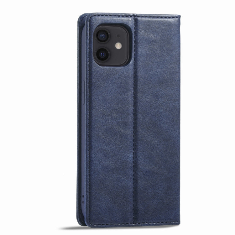 For iPhone 12 mini LC.IMEEKE RFID Anti-theft Leather Phone Case