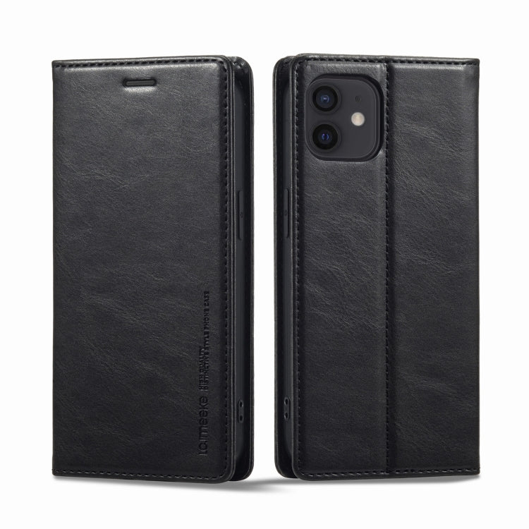 For iPhone 11 LC.IMEEKE RFID Anti-theft Leather Phone Case