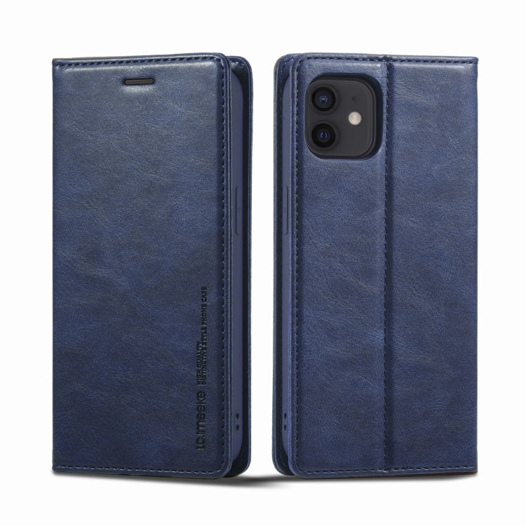 For iPhone 11 LC.IMEEKE RFID Anti-theft Leather Phone Case