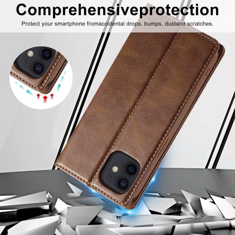 For iPhone 11 LC.IMEEKE RFID Anti-theft Leather Phone Case