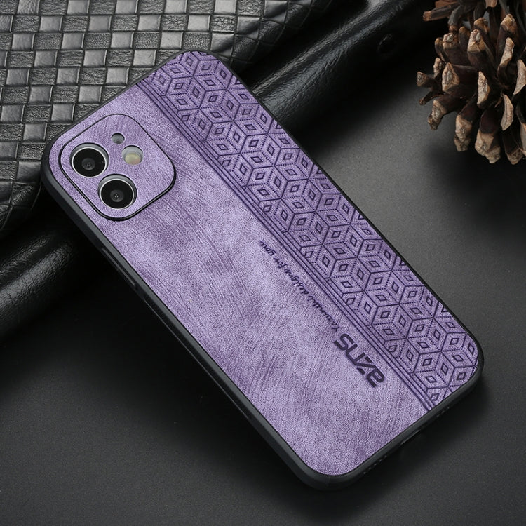 For iPhone 12 AZNS 3D Embossed Skin Feel Phone Case