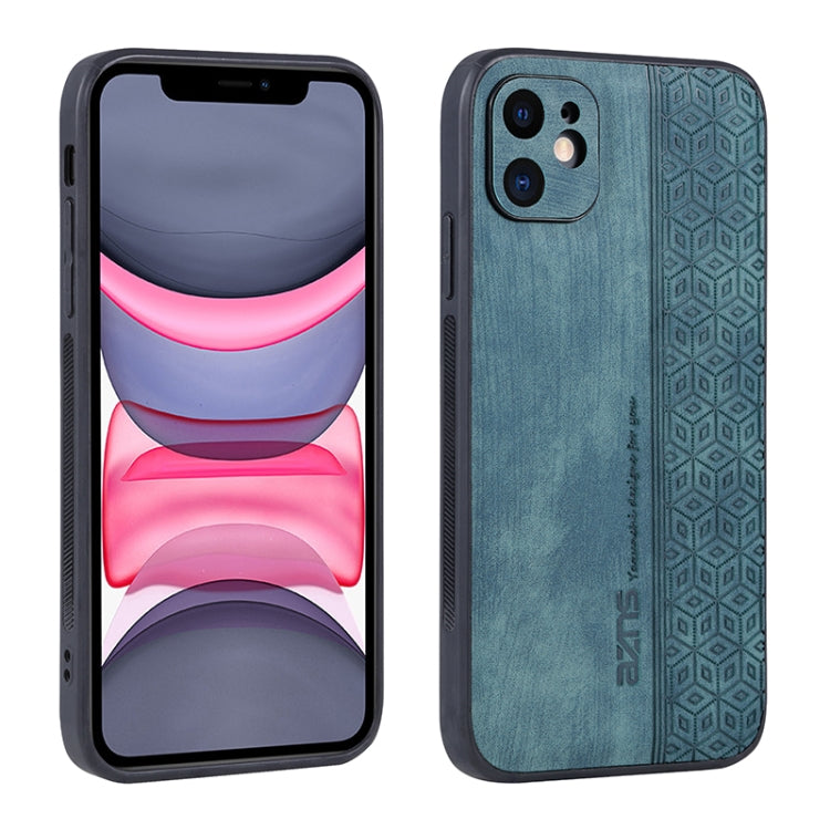 For iPhone 11 AZNS 3D Embossed Skin Feel Phone Case