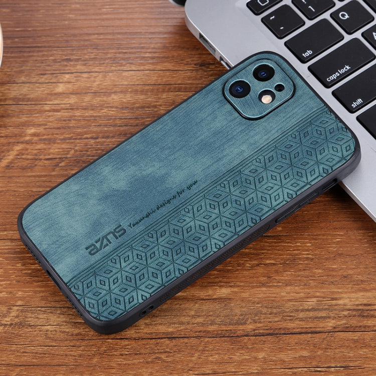 For iPhone 11 AZNS 3D Embossed Skin Feel Phone Case