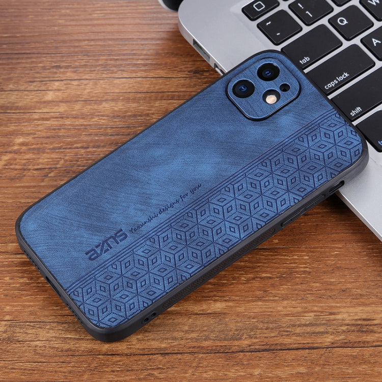 For iPhone 11 AZNS 3D Embossed Skin Feel Phone Case
