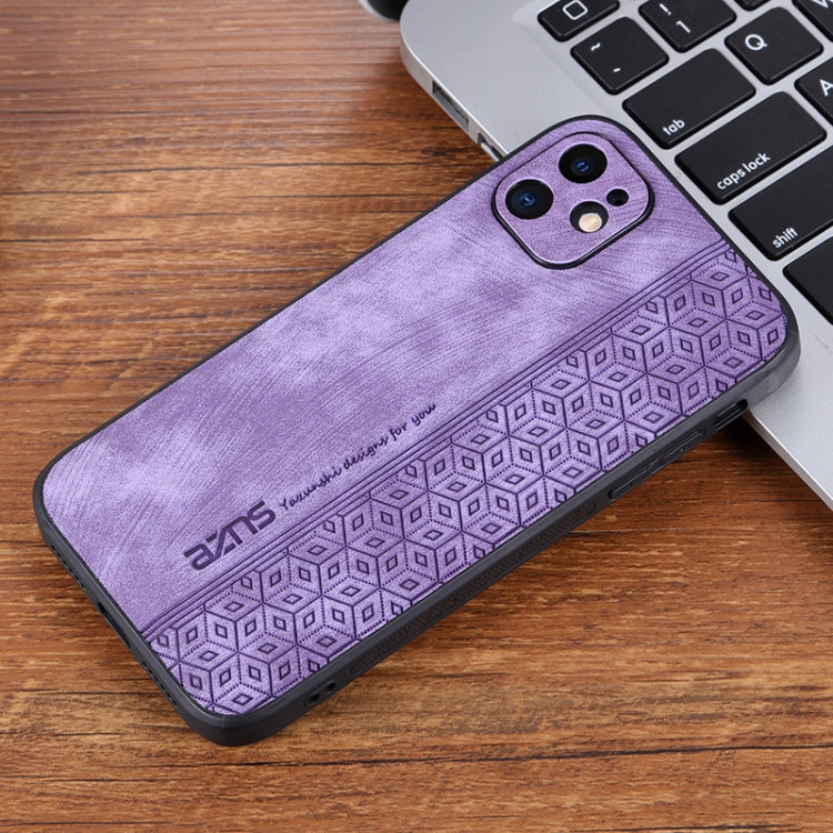 For iPhone 11 AZNS 3D Embossed Skin Feel Phone Case