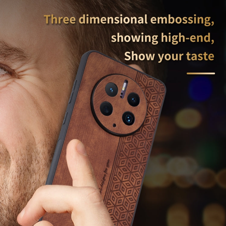 For Huawei Mate 50 Pro AZNS 3D Embossed Skin Feel Phone Case