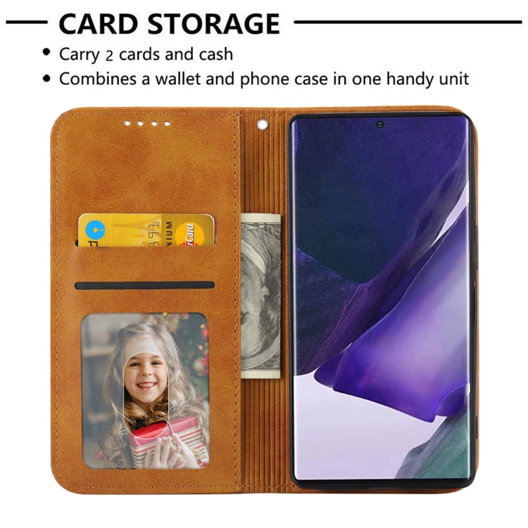 For Samsung Galaxy S22 Ultra 5G Cubic Grid Calf Texture Magnetic Closure Leather Phone Case