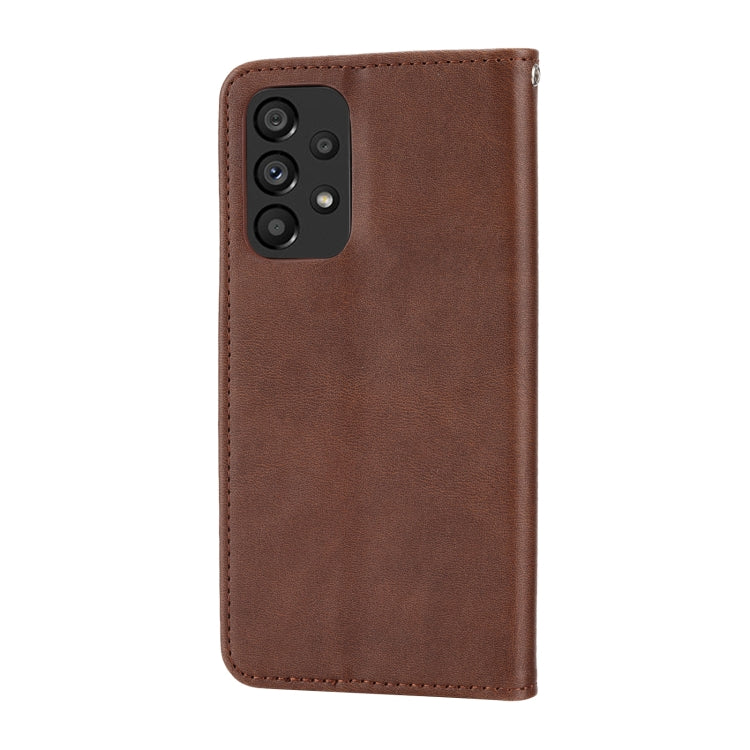 For Samsung Galaxy A72 4G / 5G Cubic Grid Calf Texture Magnetic Closure Leather Phone Case