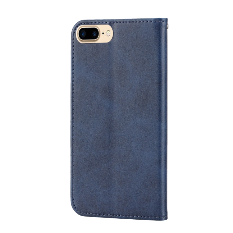 For iPhone SE 2022 / SE 2020 / 7 / 8 Cubic Grid Calf Texture Magnetic Closure Leather Phone Case