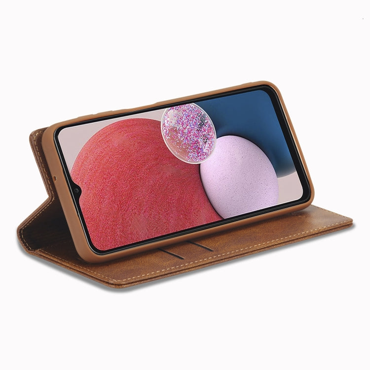 For Samsung Galaxy A04 / A04s / A13 4G&5G LC.IMEEKE RFID Anti-theft Leather Phone Case