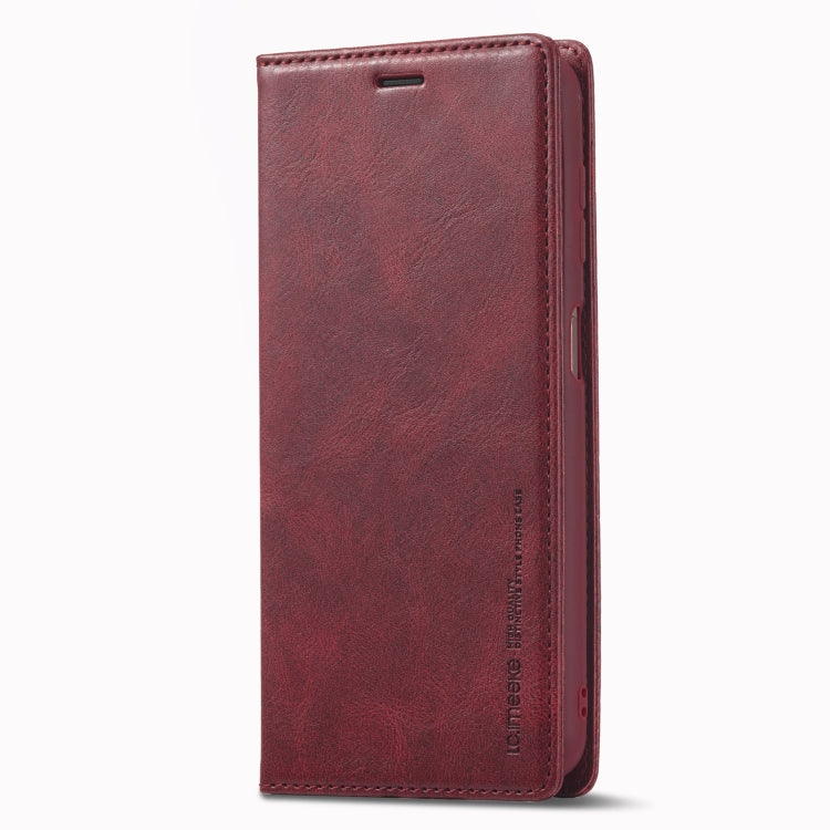 For Samsung Galaxy A04 / A04s / A13 4G&5G LC.IMEEKE RFID Anti-theft Leather Phone Case