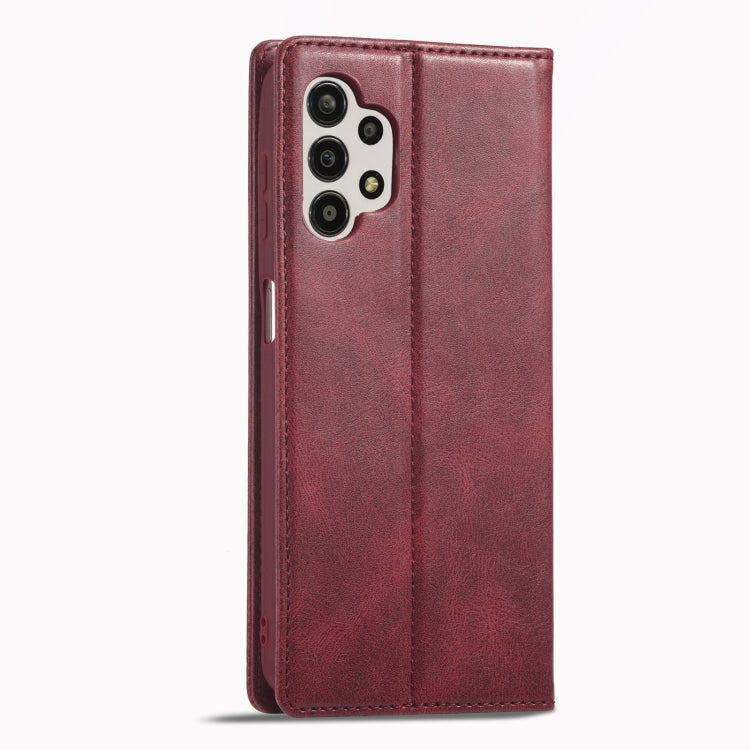 For Samsung Galaxy A04 / A04s / A13 4G&5G LC.IMEEKE RFID Anti-theft Leather Phone Case