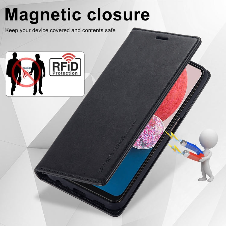For Samsung Galaxy A04 / A04s / A13 4G&5G LC.IMEEKE RFID Anti-theft Leather Phone Case