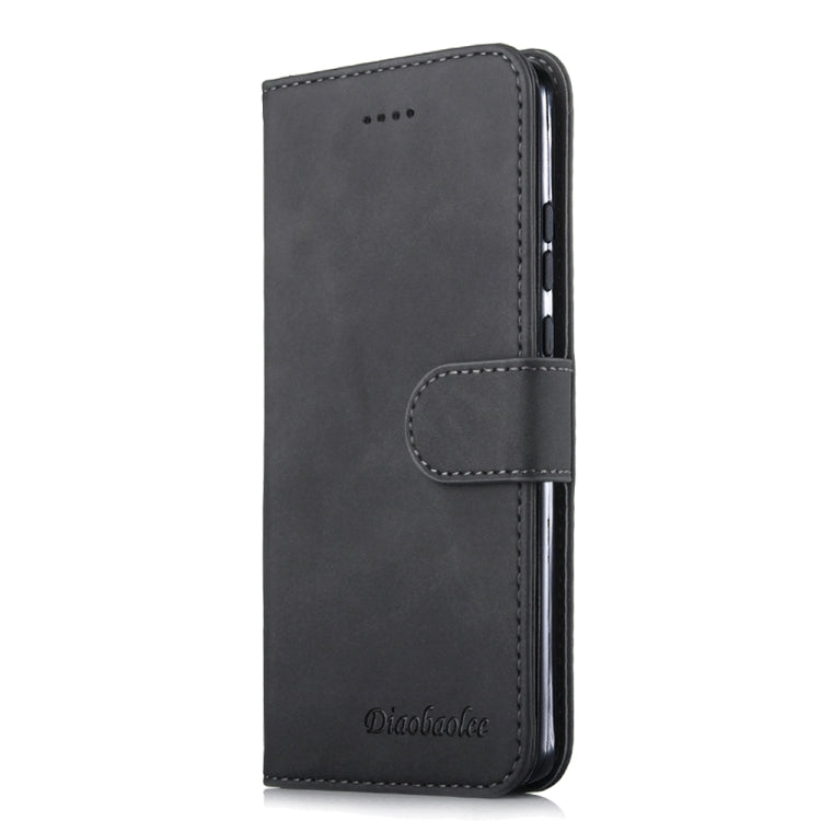 For Huawei P40 Diaobaolee Pure Fresh Texture Horizontal Flip Leather Case, with Holder & Card Slot & Wallet & Photo Frame