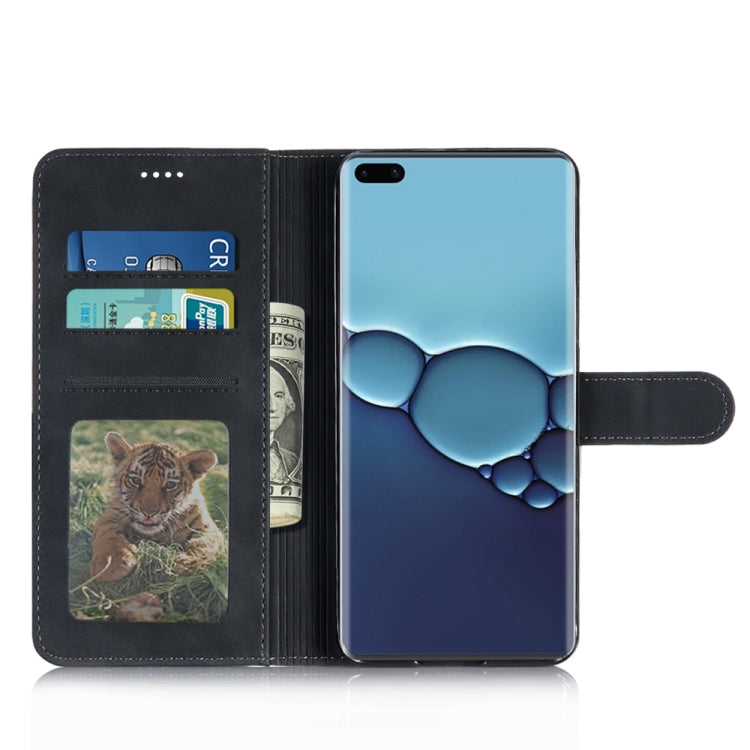 For Huawei P40 Diaobaolee Pure Fresh Texture Horizontal Flip Leather Case, with Holder & Card Slot & Wallet & Photo Frame