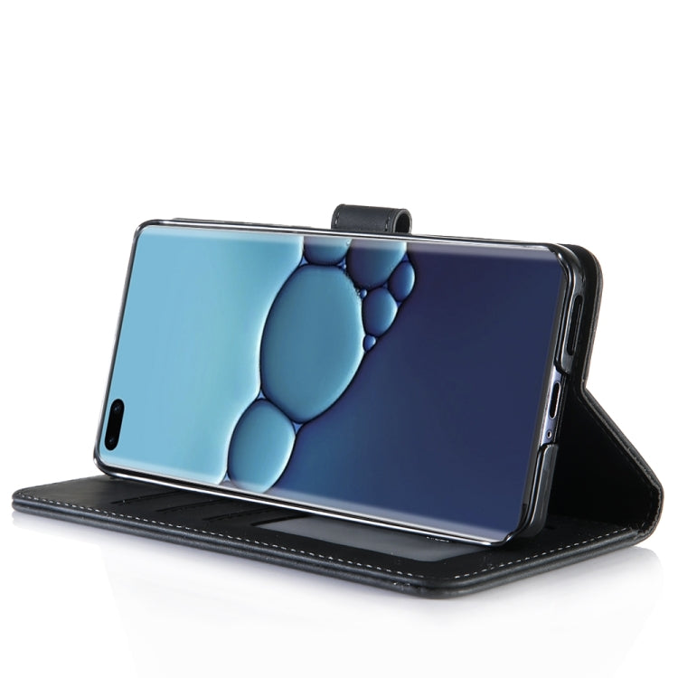 For Huawei P40 Diaobaolee Pure Fresh Texture Horizontal Flip Leather Case, with Holder & Card Slot & Wallet & Photo Frame