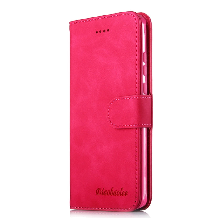 For Huawei P40 Diaobaolee Pure Fresh Texture Horizontal Flip Leather Case, with Holder & Card Slot & Wallet & Photo Frame