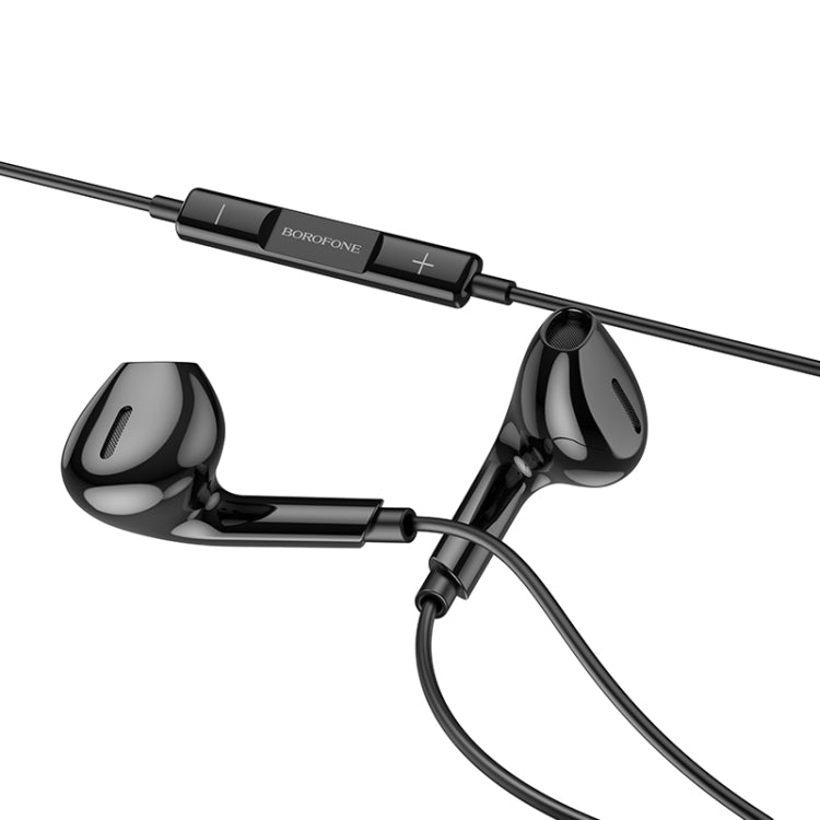 Borofone BM71 1.2m Light Song Type-C Wire-controlled Digital Earphones with Mic