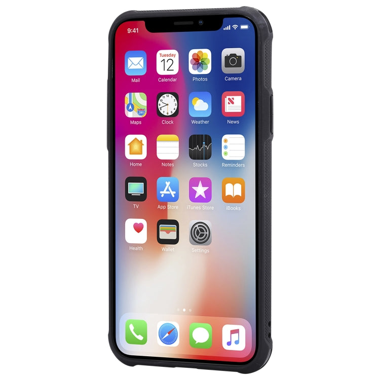 For iPhone X / XS Vertical Flip Shockproof Leather Protective Case with Short Rope, Support Card Slots & Bracket & Photo Holder & Wallet Function