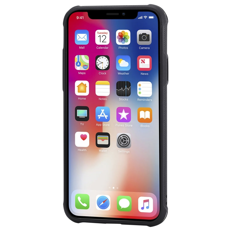 For iPhone X / XS Vertical Flip Shockproof Leather Protective Case with Short Rope, Support Card Slots & Bracket & Photo Holder & Wallet Function