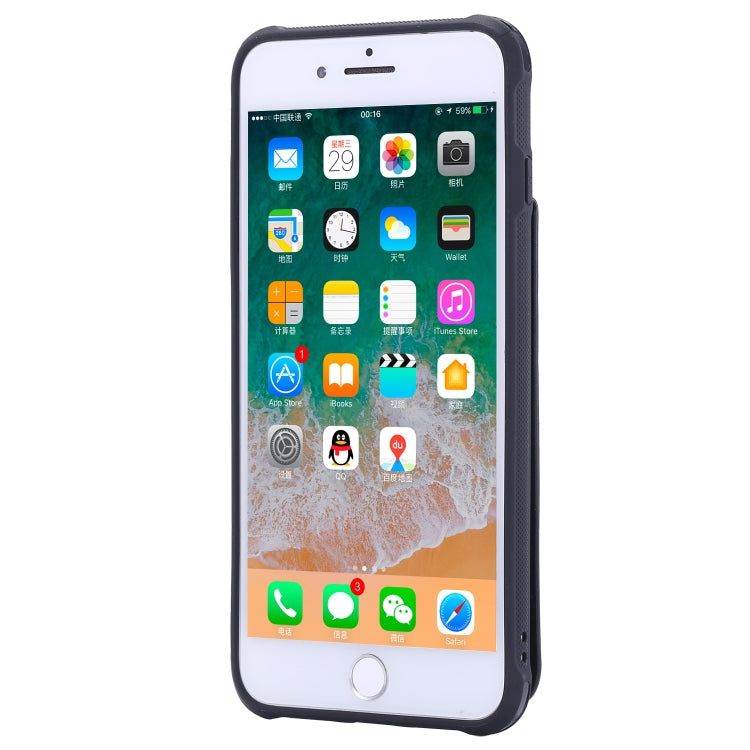For iPhone 6 Plus Vertical Flip Shockproof Leather Protective Case with Short Rope, Support Card Slots & Bracket & Photo Holder & Wallet Function