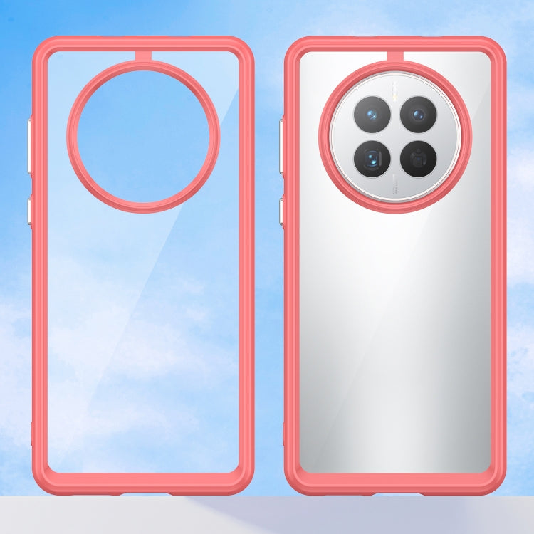 For Huawei Mate 50E Colorful Series Acrylic + TPU Phone Case