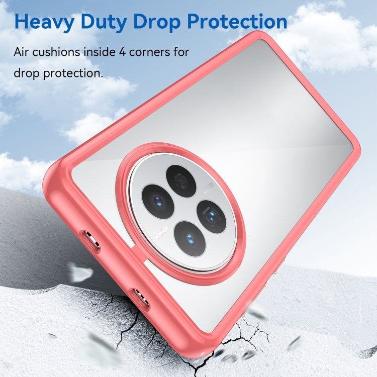 For Huawei Mate 50E Colorful Series Acrylic + TPU Phone Case