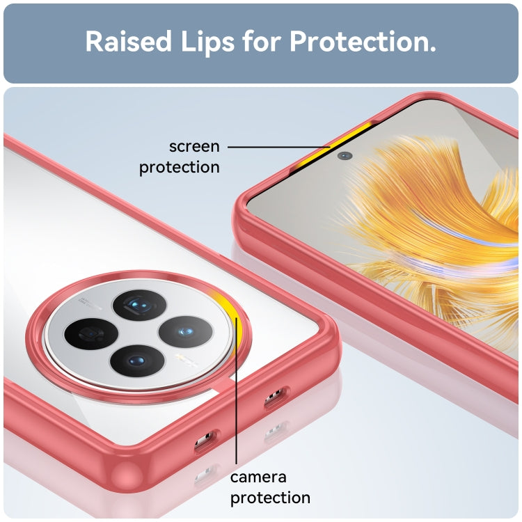For Huawei Mate 50E Colorful Series Acrylic + TPU Phone Case