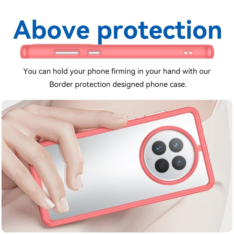 For Huawei Mate 50E Colorful Series Acrylic + TPU Phone Case