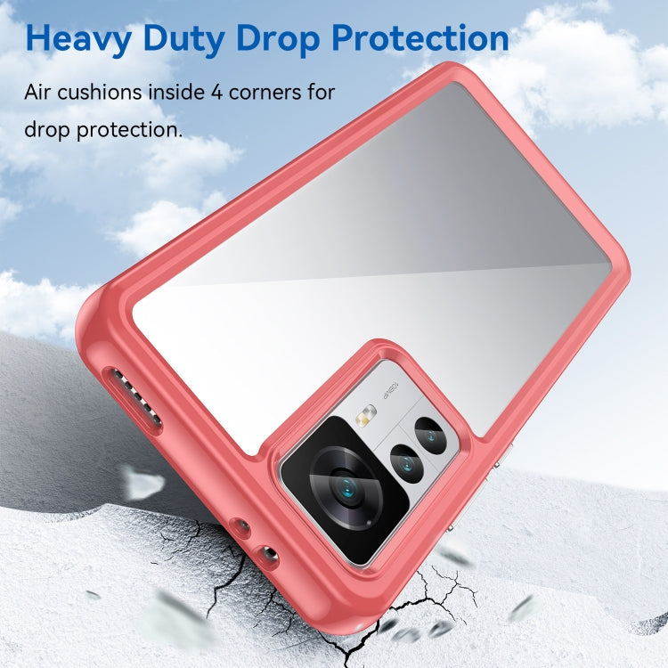 For Xiaomi Redmi K50 Ultra/Xiaomi 12T/Xiaomi 12T Pro Colorful Series Acrylic + TPU Phone Case