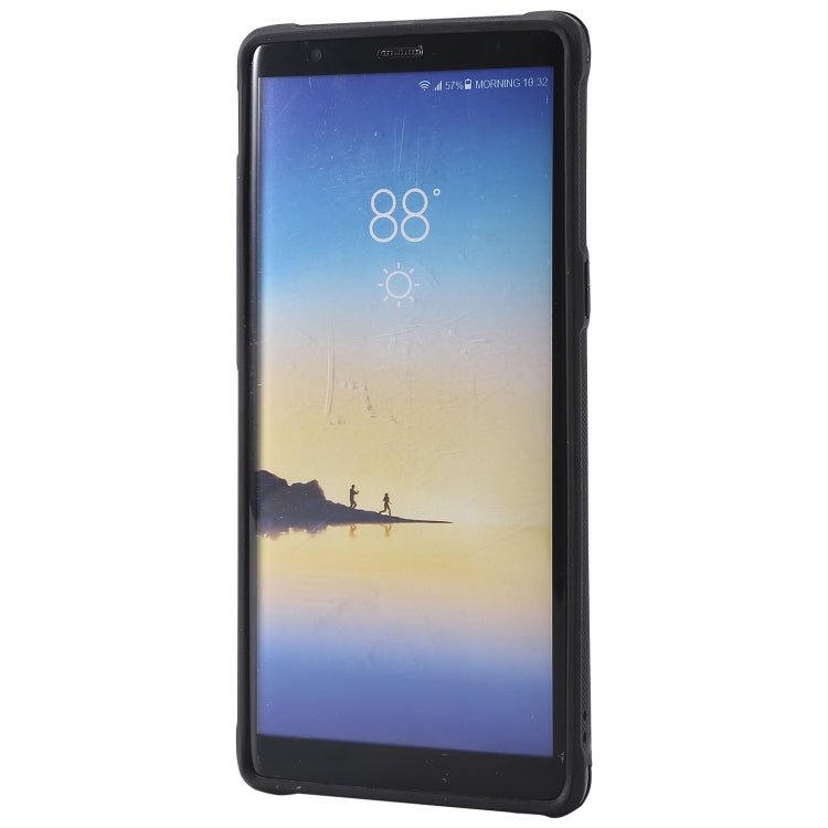 For Galaxy Note 8 Vertical Flip Shockproof Leather Protective Case with Short Rope, Support Card Slots & Bracket & Photo Holder & Wallet Function