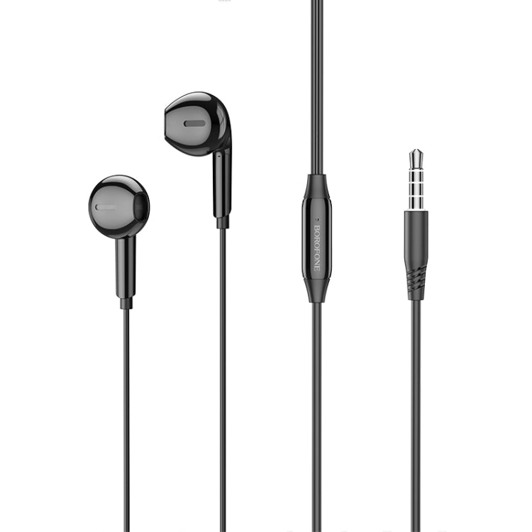 Borofone BM71 1.2m Light Song Universal 3.5mm Wired Earphones with Mic